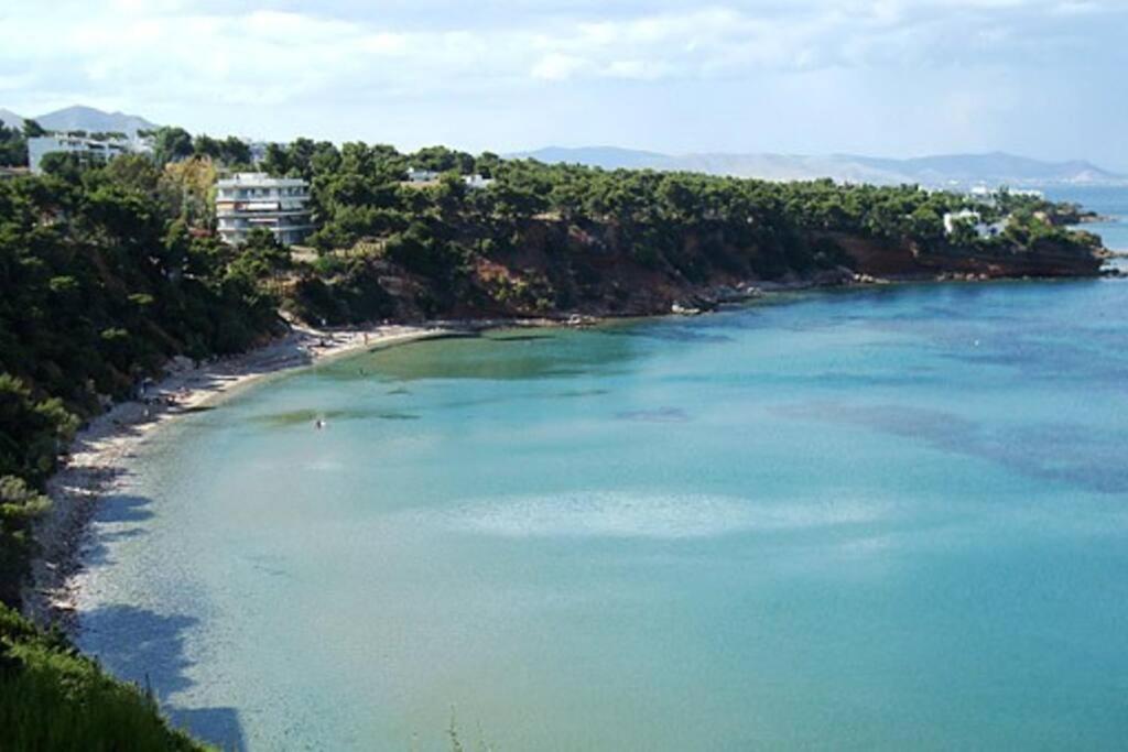 The White House Beach Villa Rafína Kültér fotó